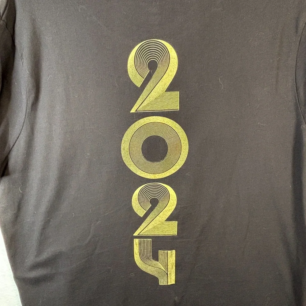 Olympic Games Official Licensed Tee Paris 2024 Shirt Mens XL Black  NWOT